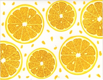 Lemon Slices with Seeds
Background